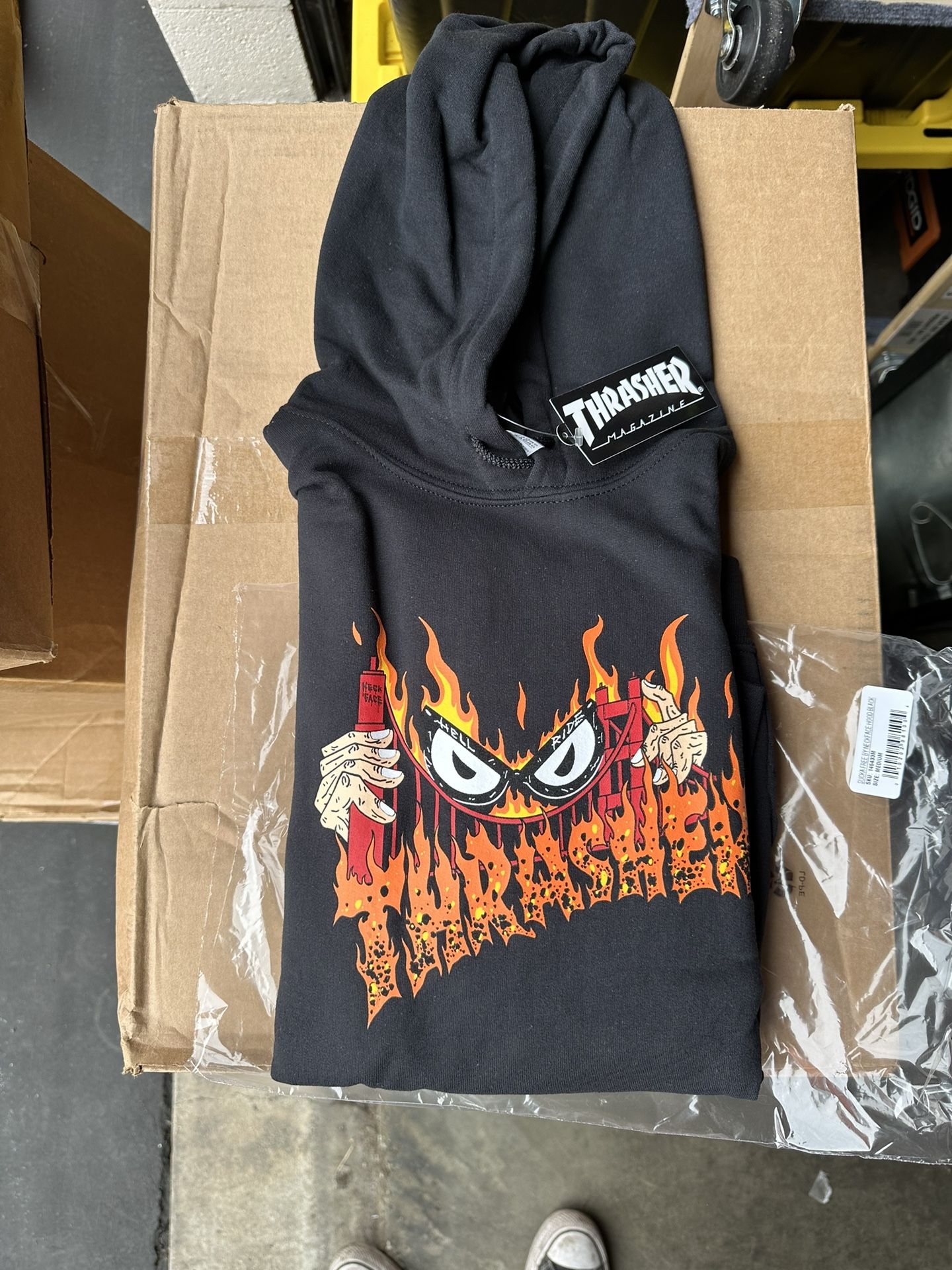 Thrasher Sucka Free By Neckface Hoodie
