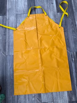 Yellow PVC Waterproof Work Apron