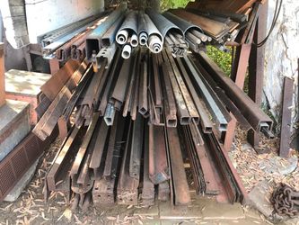 Steel shapes angles & I beams