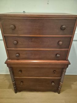 Davis cabinet company collectors cherry empire style dresser
