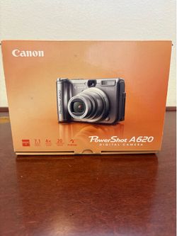 Canon PowerShot A620 Digital Camera 7.1 MP Flip Screen