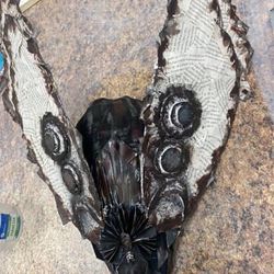 Handmade Moth Detailed Art Piece 