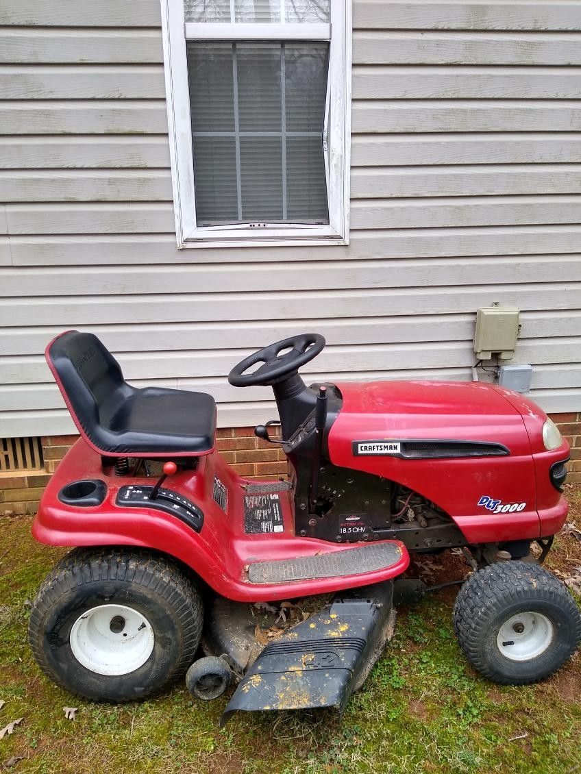 42 in Craftsman riding mower 300 firm