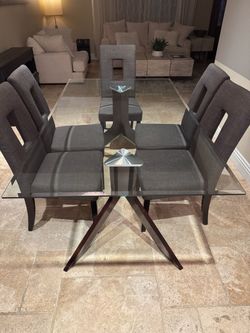 Dining table for $150 and chairs-free