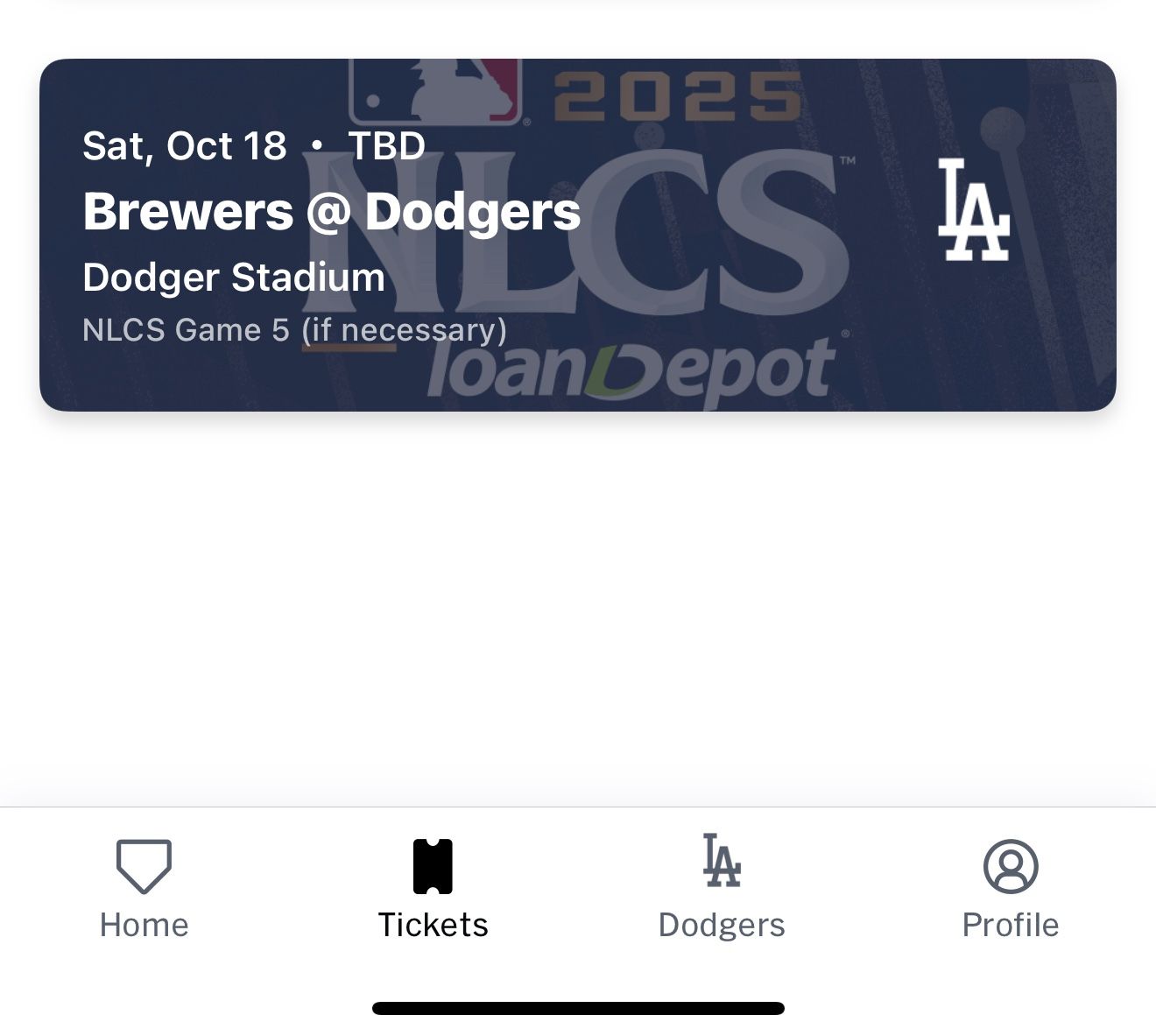 Dodgers Playoff Games For Sat 10/18/25 