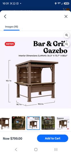 Bar & Grill Gazebo
