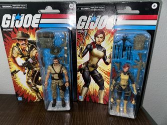 G.I. Joe classified retro Recondo scarlet lot
