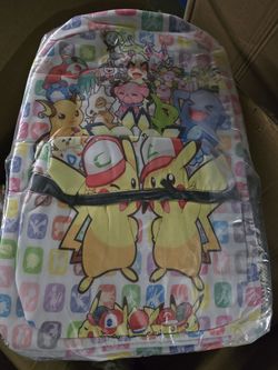 Pokemon backpack