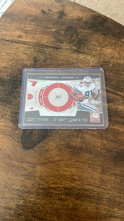 Terrell Owens Numbered Football Card