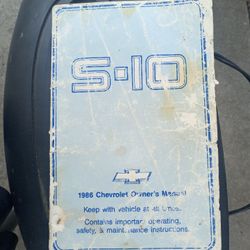 1986 Chevrolet Owners Manual