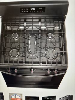 5 Eye Black Gas Stove