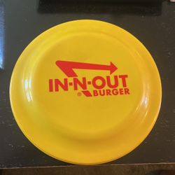 In N Out Frisbee