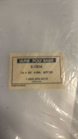 U-Line Poly  Bags