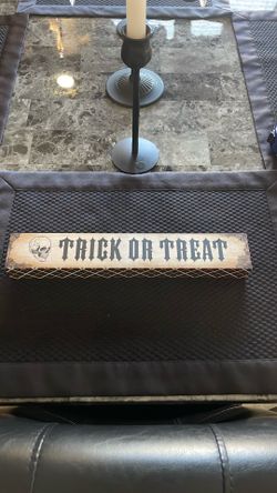 Halloween Sign Decor