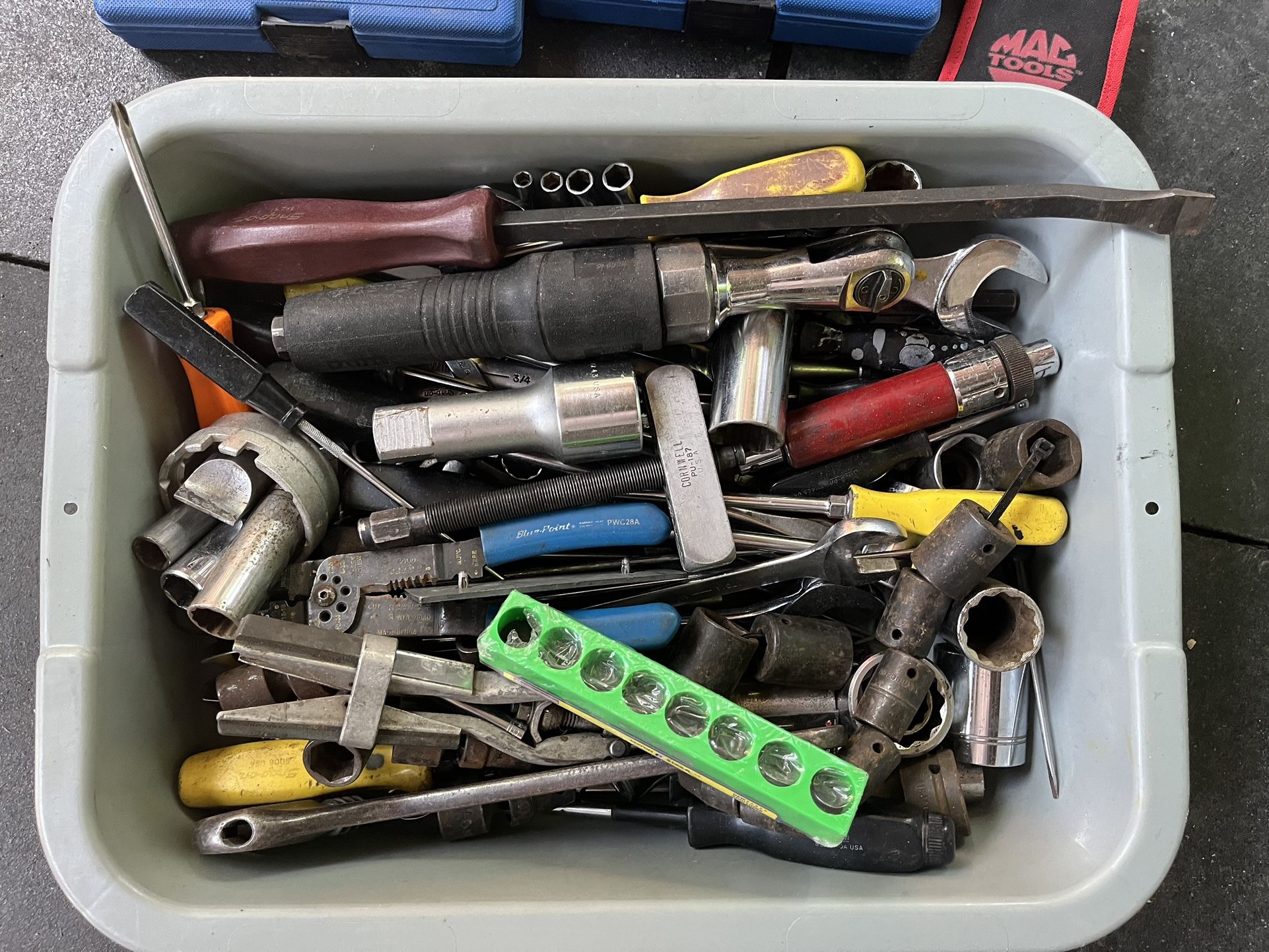 SNAP ON MATCO MAC TOOLS BLUE POINT WILLIAMS USA