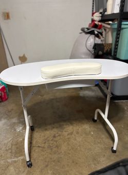 Portable Manicure Nail Table with Wrist Rest