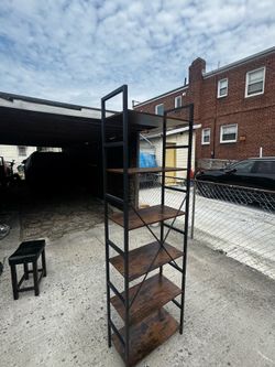 6 tier bookshelf