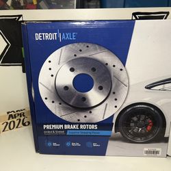 Disc Brake Rotor DETROIT AXLE S-31433x2 (2008 Toyota Camry)