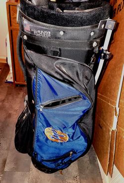 Club Glove Golf Stand Bag Black Blue