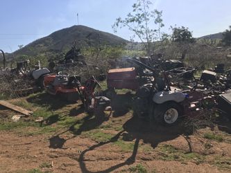 Ridding lawnmower or tractor parts