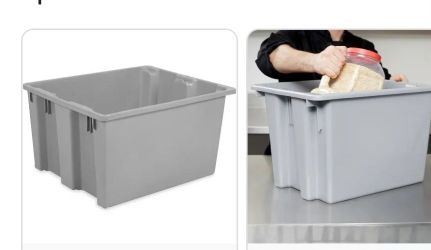 Industrial storage bins 10pk