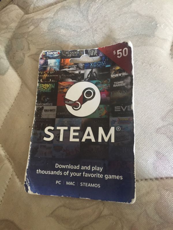 $50 steam card never been used for Sale in Honolulu, HI - OfferUp