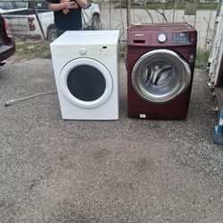 Washer and dryer