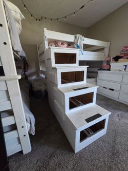 Staircase dresser