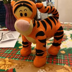 Tigger Pounce N Bounce Talking Musical Bouncing 2003 Interactive Toy Mattel Battery Operated