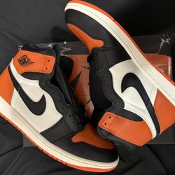 Jordan Retro 1 Sz10.5 “Shattered Backboards” 