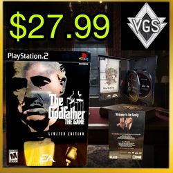 *CLASSIC* The Godfather The Game Limited Edition PlayStation 2 2006