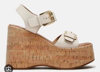 Steve Madden size 8 women’s cork wedges heels