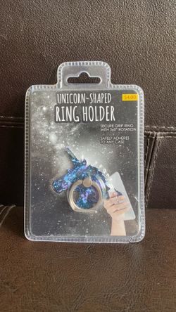 Unicorn shaped ring hold