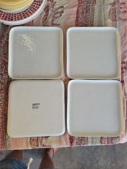 Crate&Barrel Mecer Plates