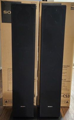 Sony SS-CS3 Floor Standing Speakers - Pair