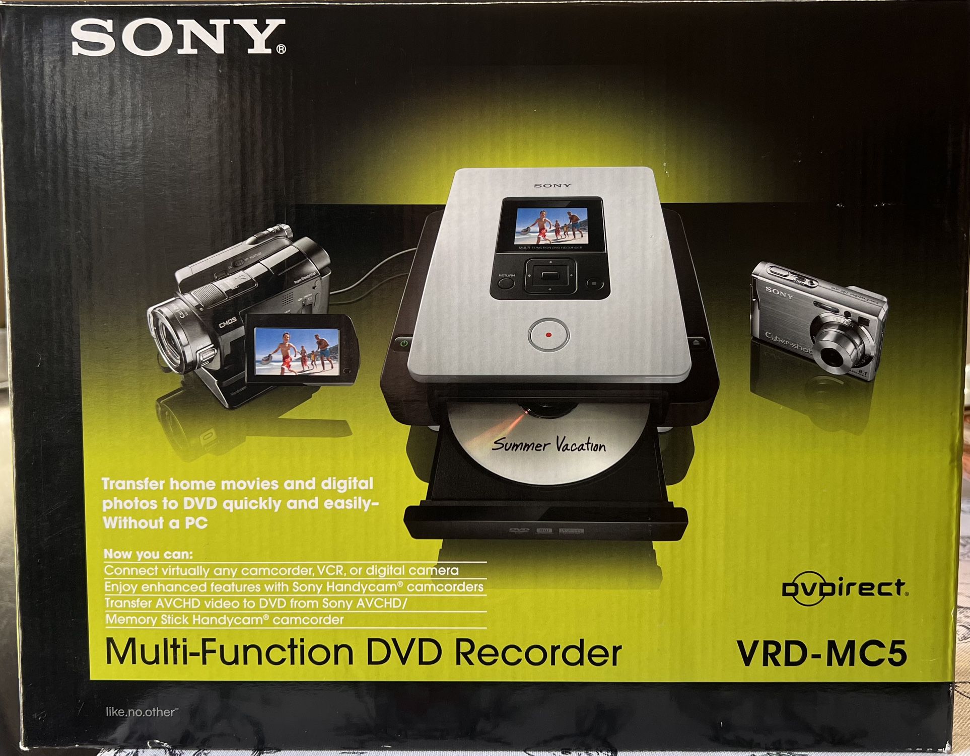 Sony  DVD RECORDER