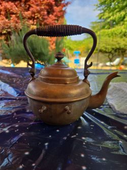 Brass teapot