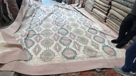 Flat weawe hand made New Zealand wool