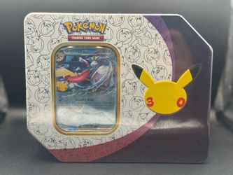 30th Celebration ex Tin Greninja ex Sealed