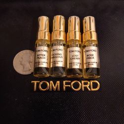 Top 4 TOM FORD Perfume Fragrance Samples Unisex Authentic