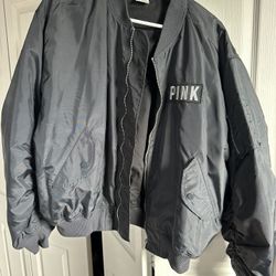 Pink Victoria Secret Black medium Jacket