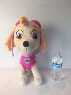 Paw Patrol Skye Dog Plush Doll Stuffed Animal. Favorite girl puppy from Nickelodeon