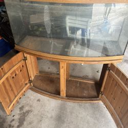 72 Gallon Bow Front fish Tank