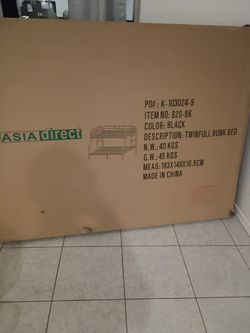 BunkBed ....Twin/Full Brand New In BOX'S