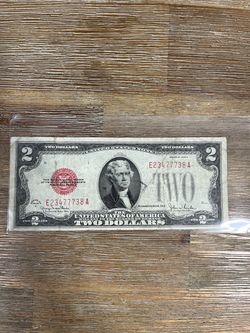1928G $2 Red Seal United States Note