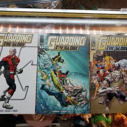 Gaurding the Globe, Lot Of 3 Image Comics. #1 Variant, 2 & 3. Robert Kirkman 