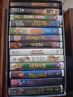 Disney VHS Tapes Collection - Classic Movies Lot