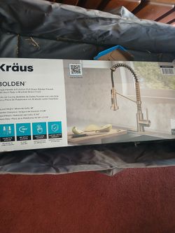 Brand New Gold Sink