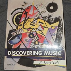Discovering music Larry Todd Oxford Paperback