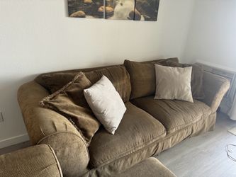 Couch and love seat. Super comfy